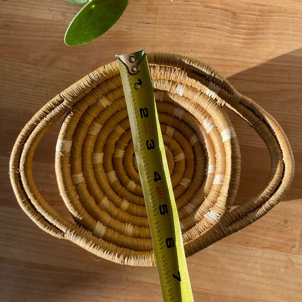 Handcrafted Woven Basket - Picture 6 of 7